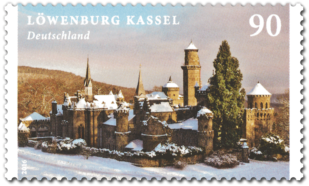 Briefmarke Löwenburg