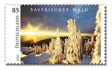 Briefmarke Bayerischer Wald