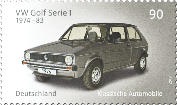 Klassische deutsche Automobile VW Golf I