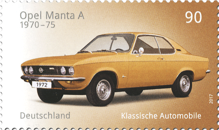 Klassische deutsche Automobile Opel Manta A