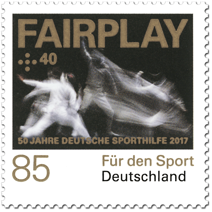 Dauerserie "50 Jahre Deutsche Sporthilfe" Fairplay