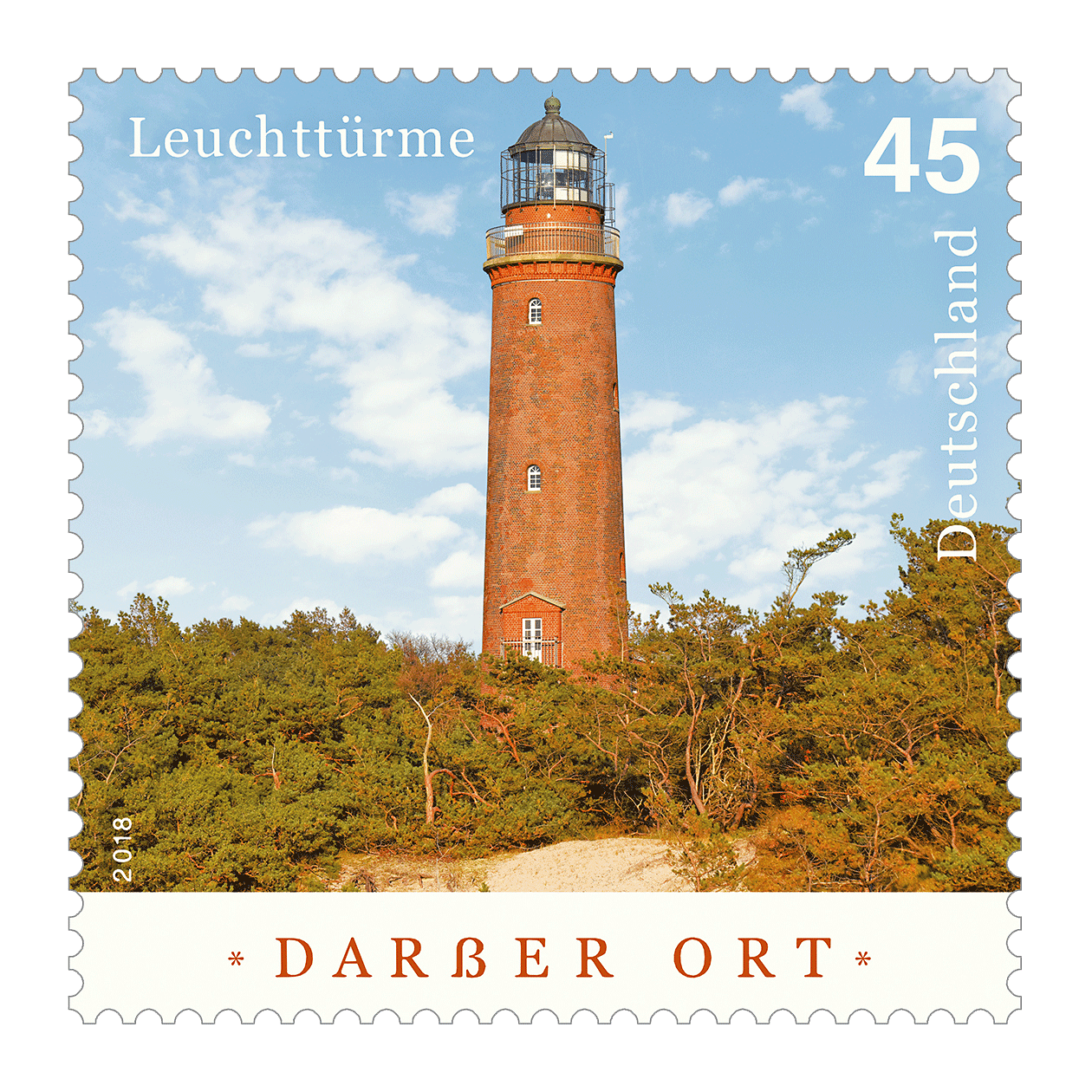 Briefmarkenserie Leuchttürme: Darßer Ort