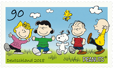 Briefmarkenserie Peanuts