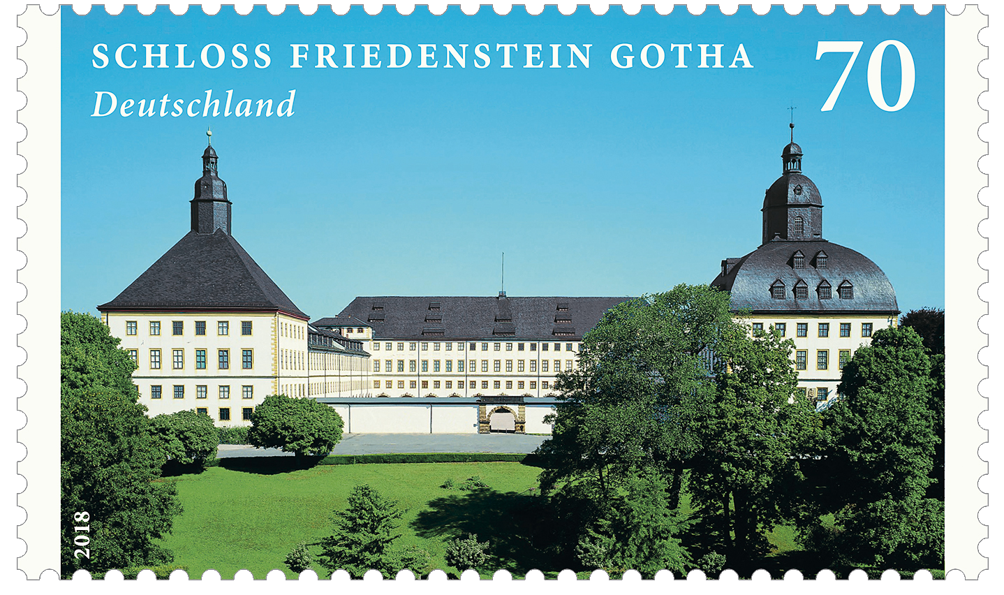 Briefmarke Schloss Gotha