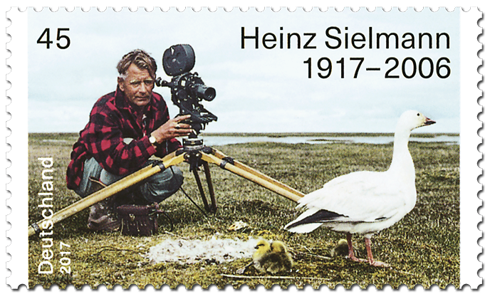 Briefmarke 100. Geburtstag Heinz Sielmann