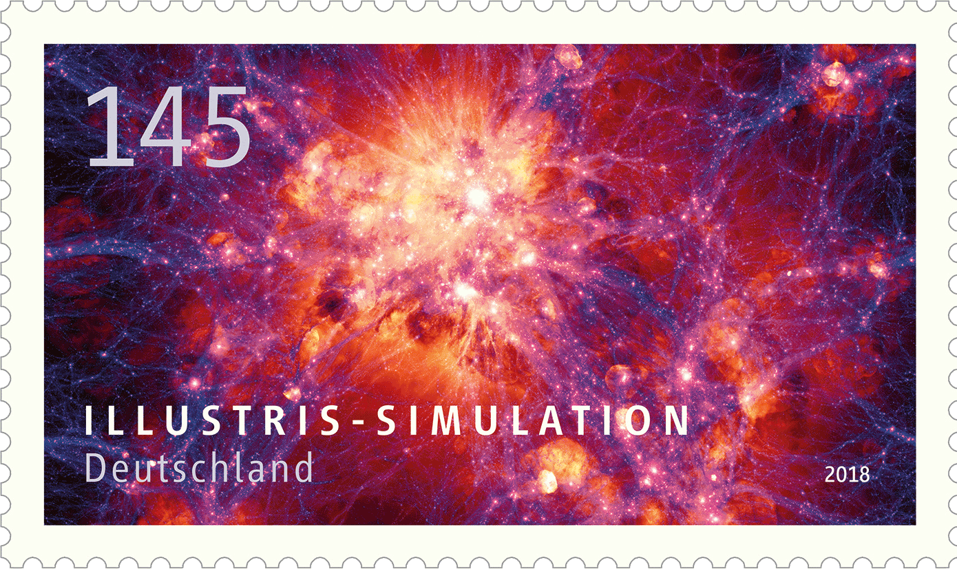 Briefmarkenserie Astrophysik