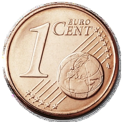 1 Euro Cent Vorderseite