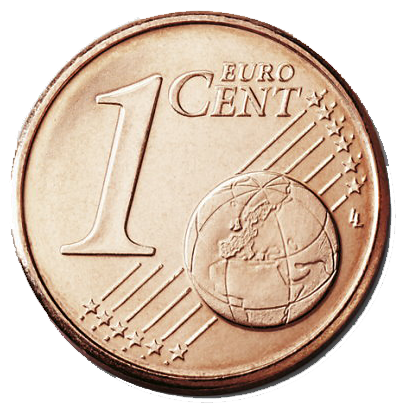 1 Euro Cent Vorderseite
