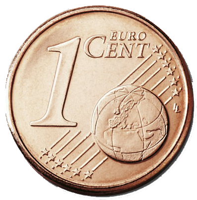 1 Euro-Cent Münzen der EU-Länder