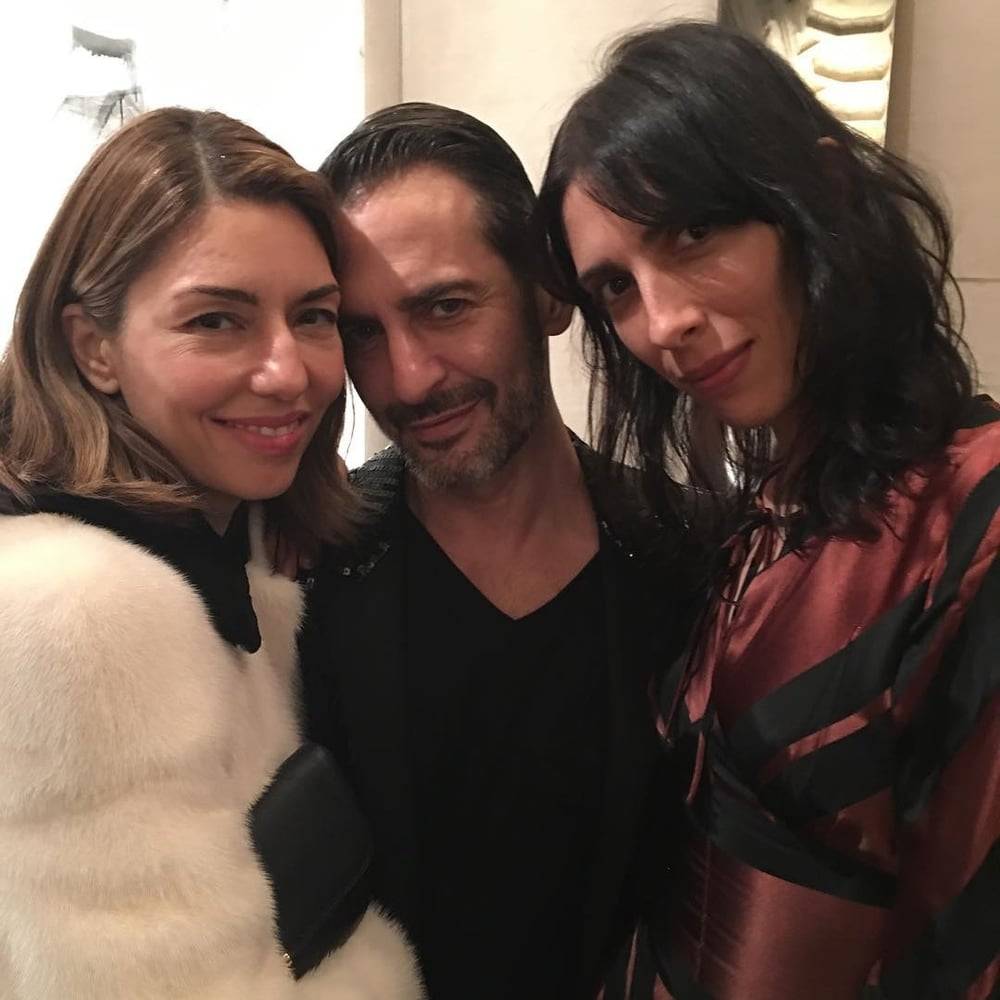Marc Jacobs, Sofia Coppola and Jamie Bochert