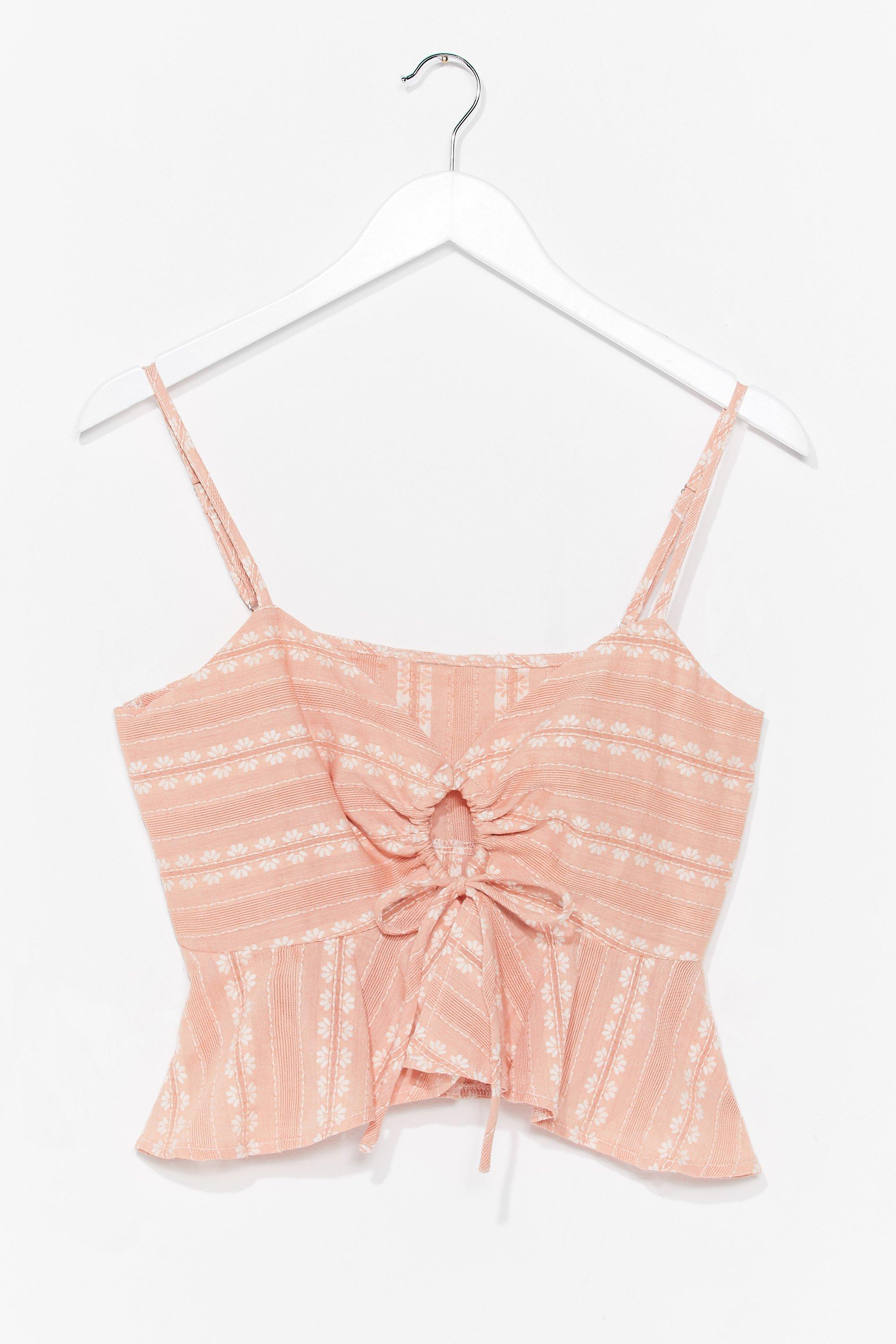 peach cami top