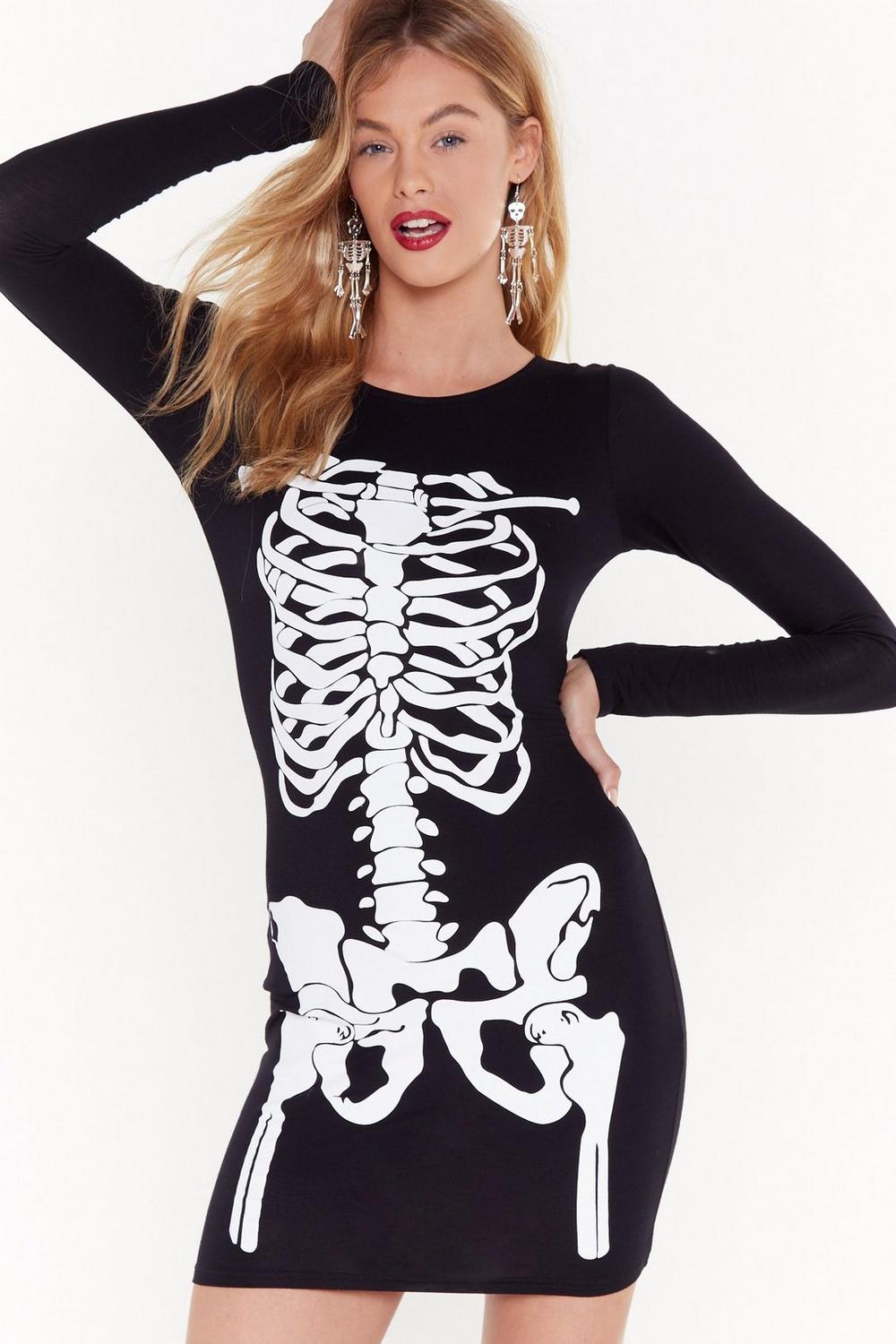 skeleton dress