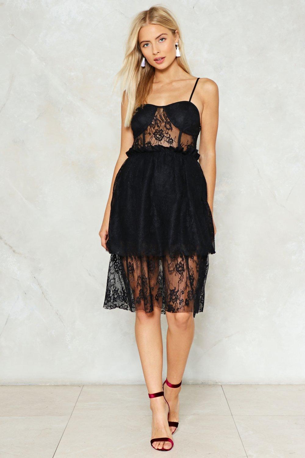 Lace Midi Dress