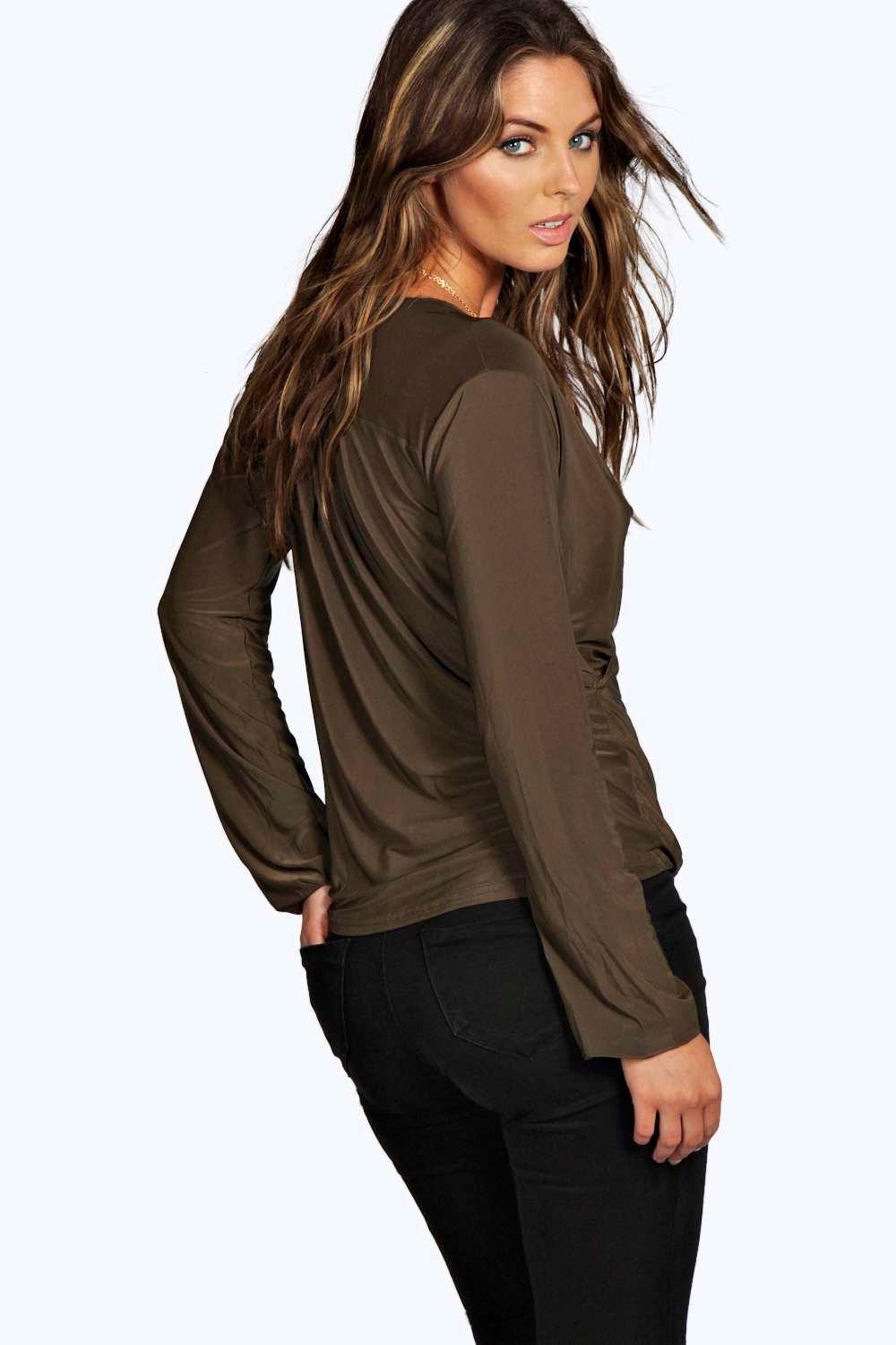 slinky top long sleeve