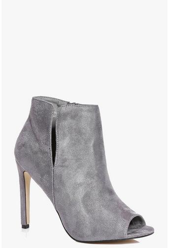 Emilia Cut Work PeepToe Shoe Boot