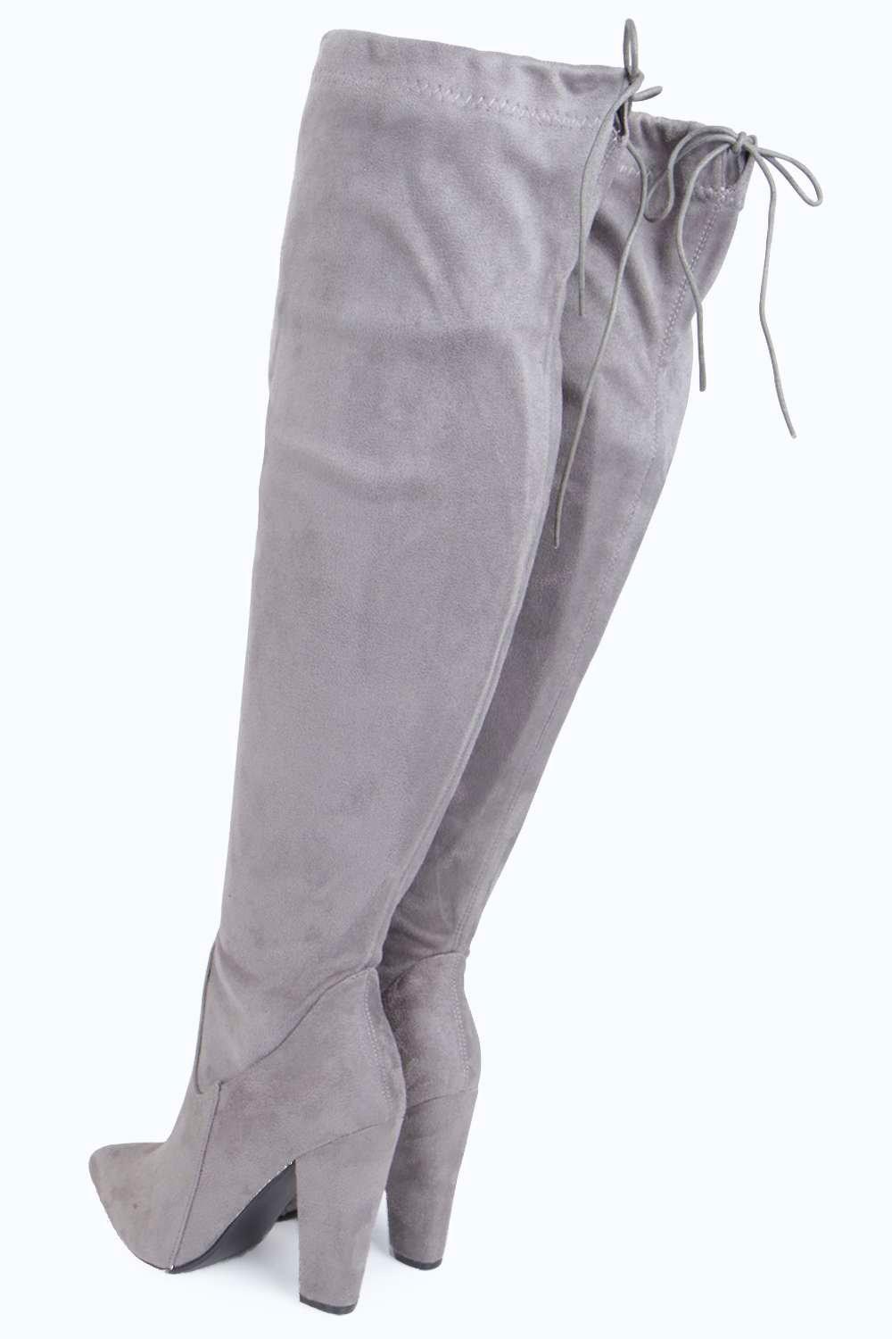 cuissardes talons carrés