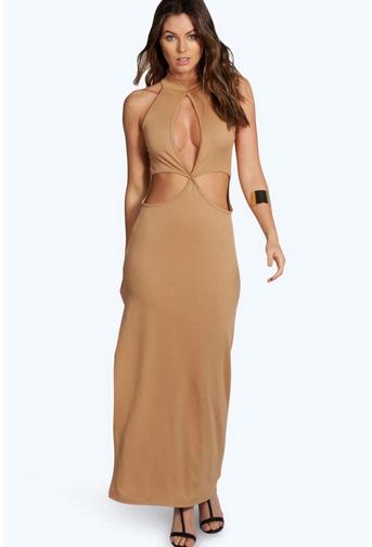 Candice High Neck Cutout Maxi Dress