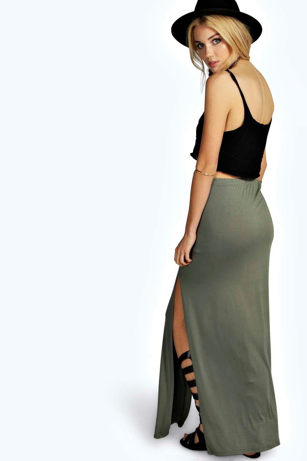 thigh high split