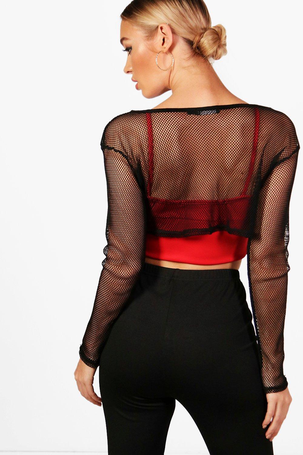 womens mesh tops