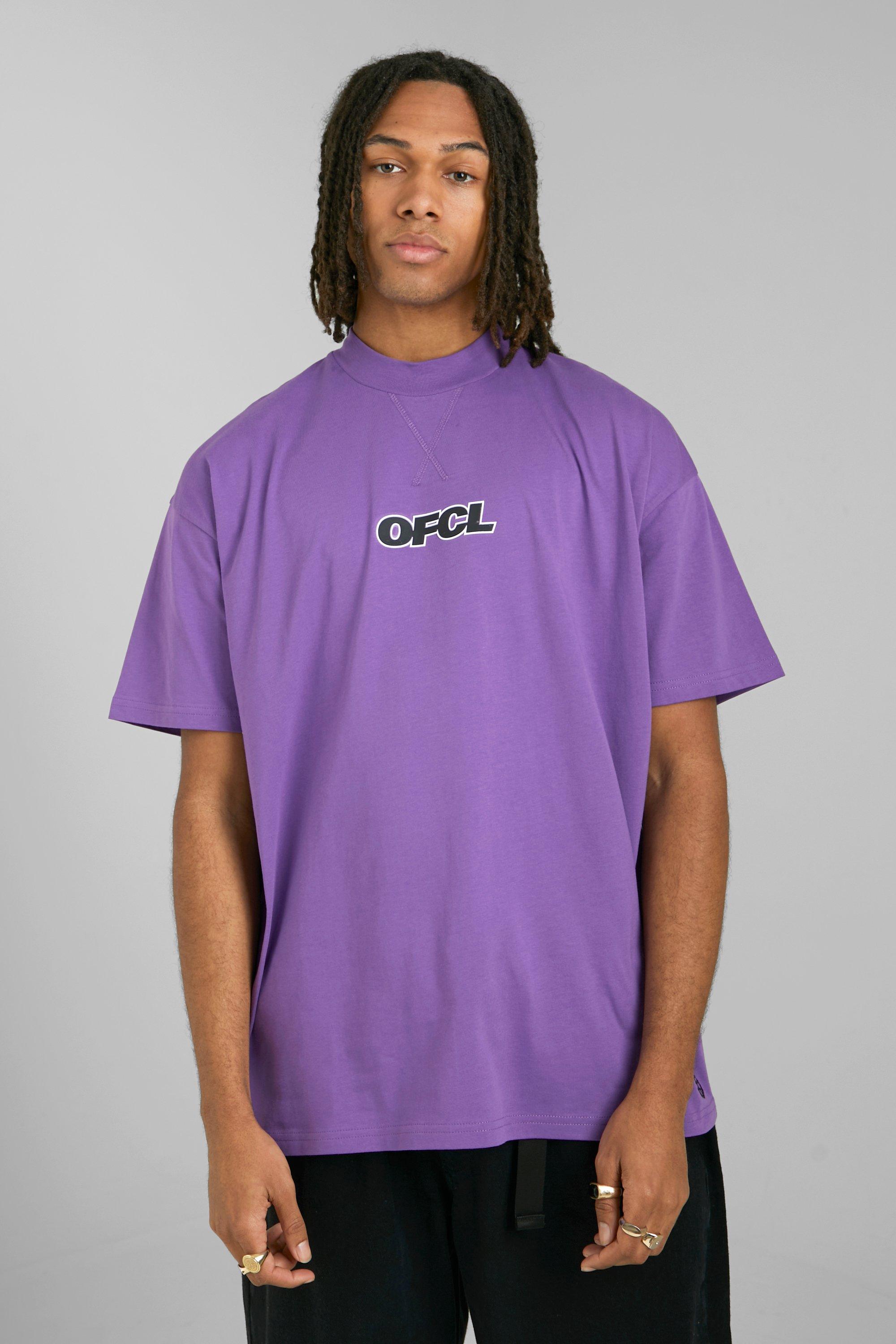 Oversized Dik Ofcl T-Shirt, Purple