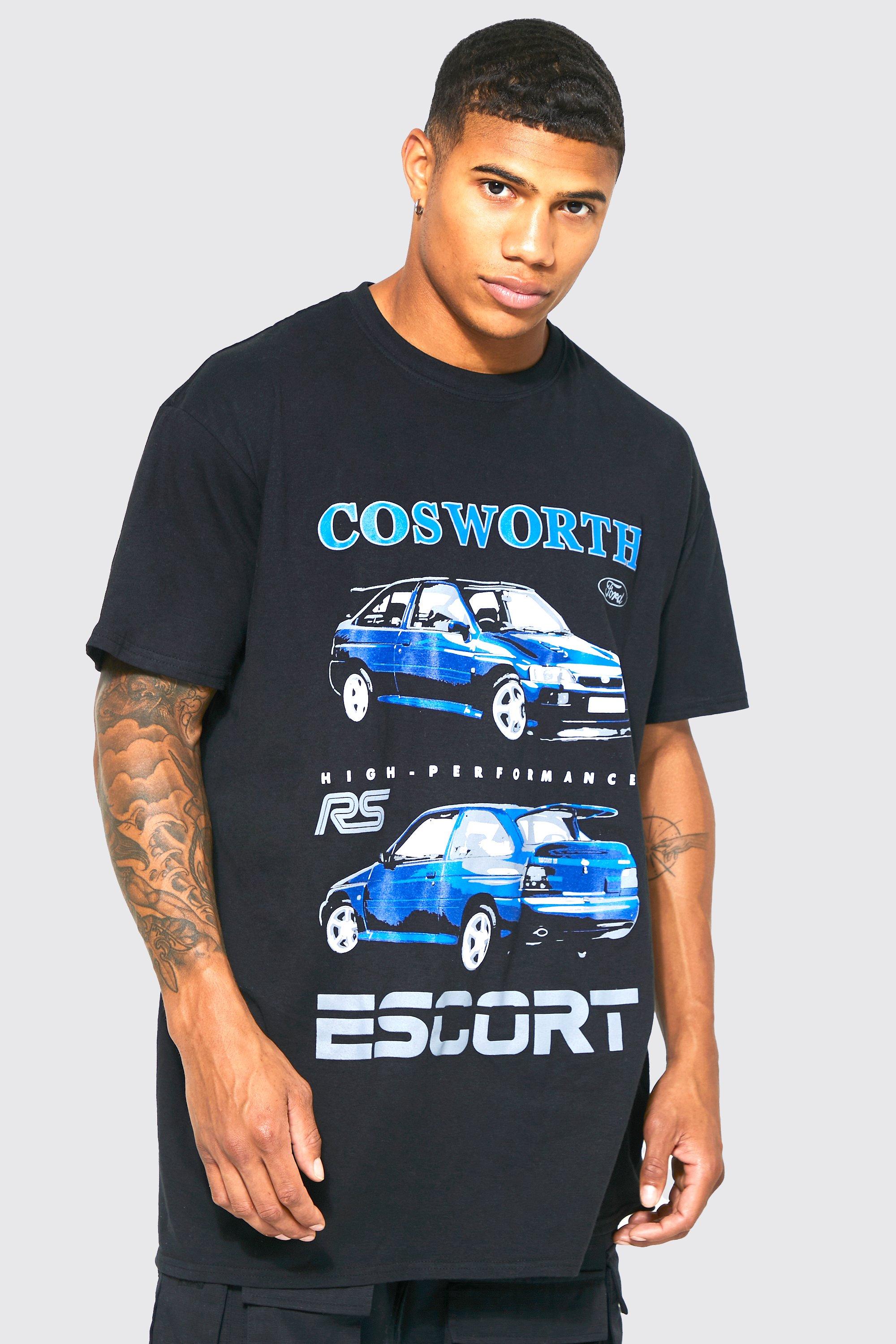 Ford Cosworth Oversize T-Shirt, Black