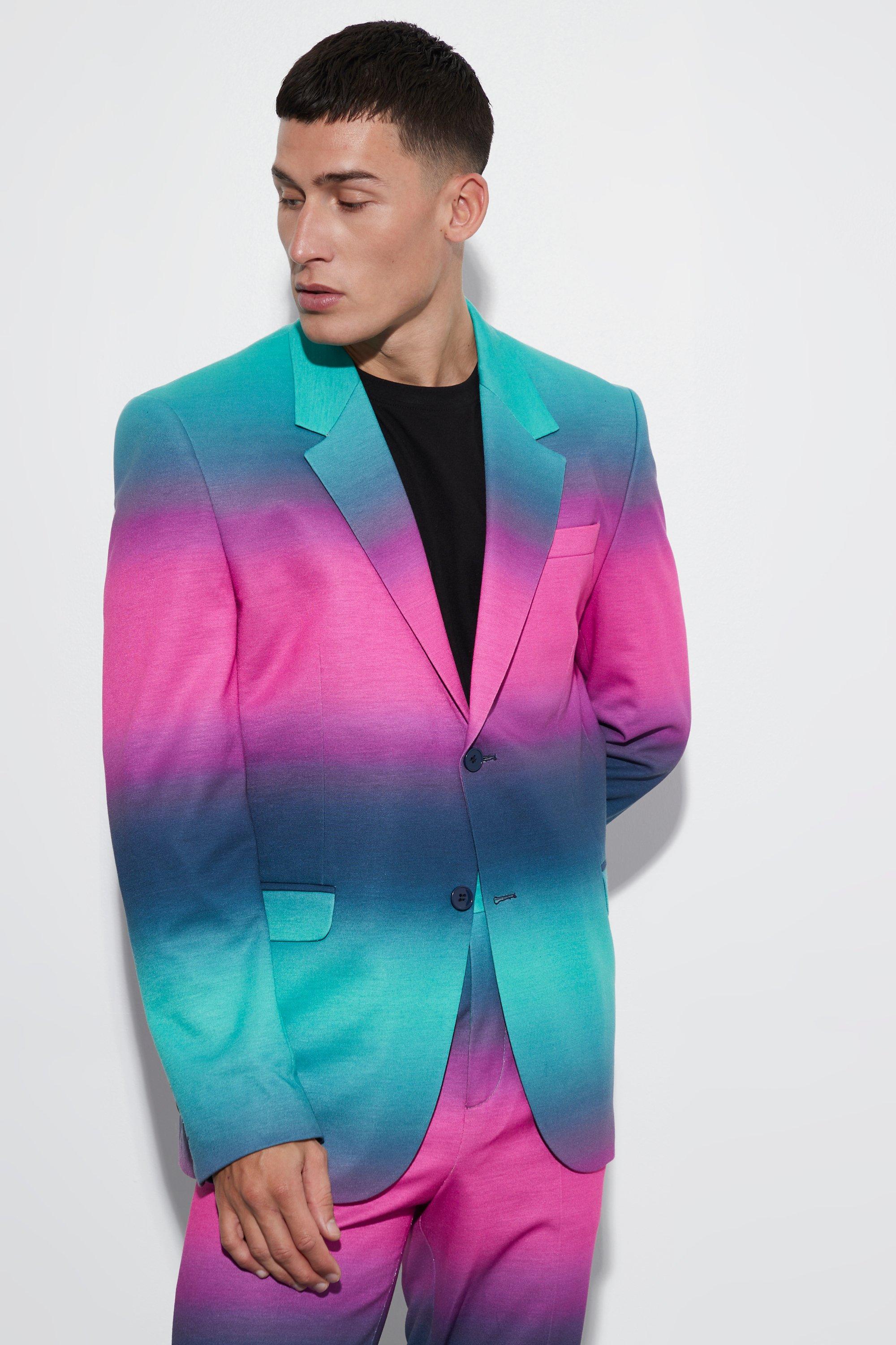 veste de costume ample homme - multicolore - 36, multicolore
