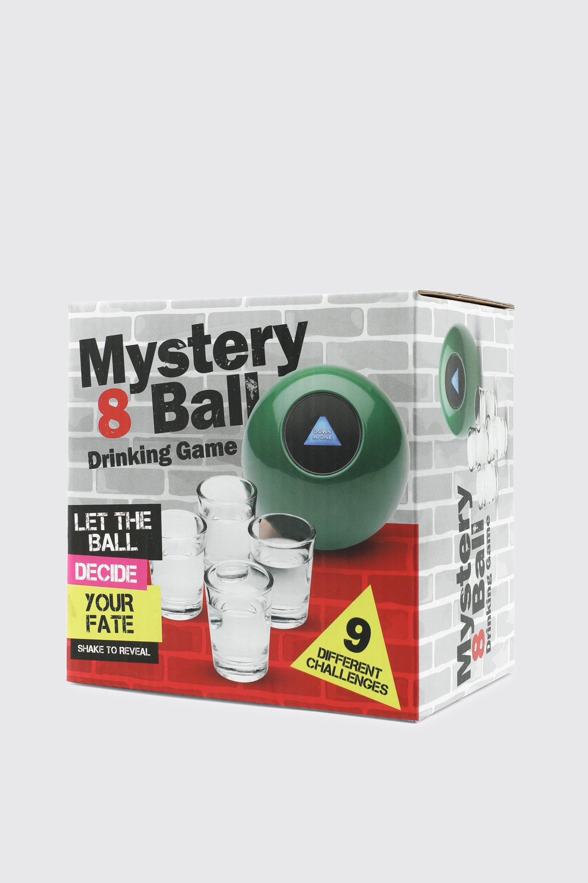 Image of Womens Mystery 8 Ball Drinking Game - White - One Size, White