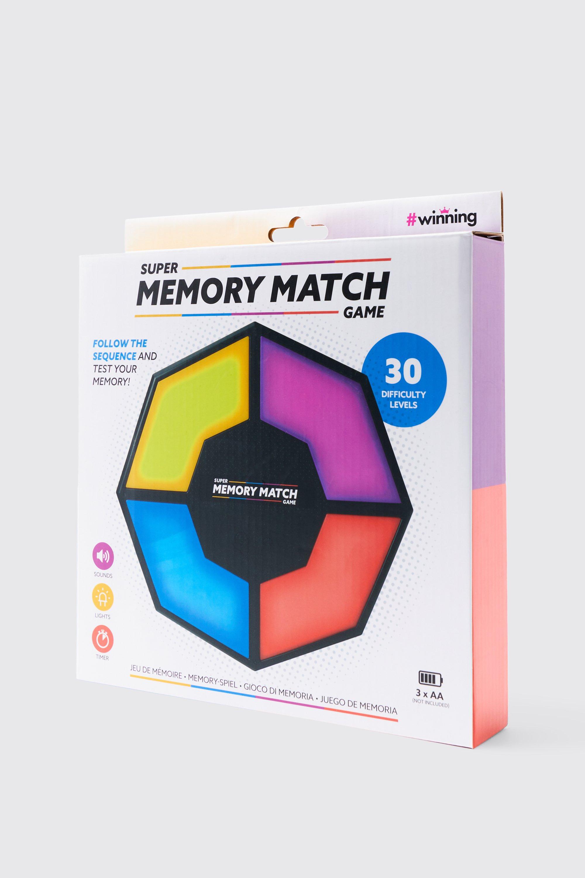Image of Womens Super Memory Match - White - One Size, White