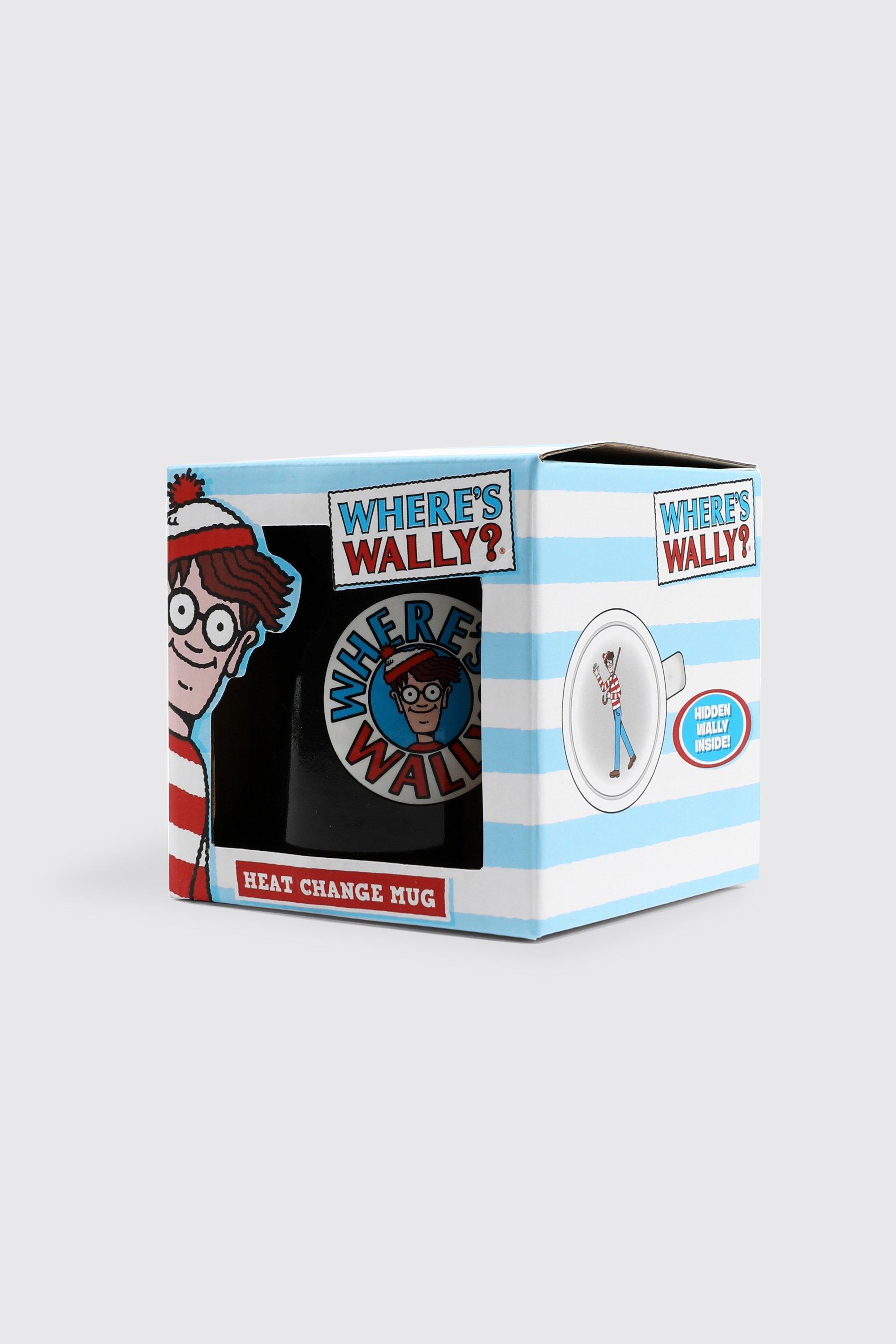 Image of Womens Where'S Wally Heat Change Mug - White - One Size, White