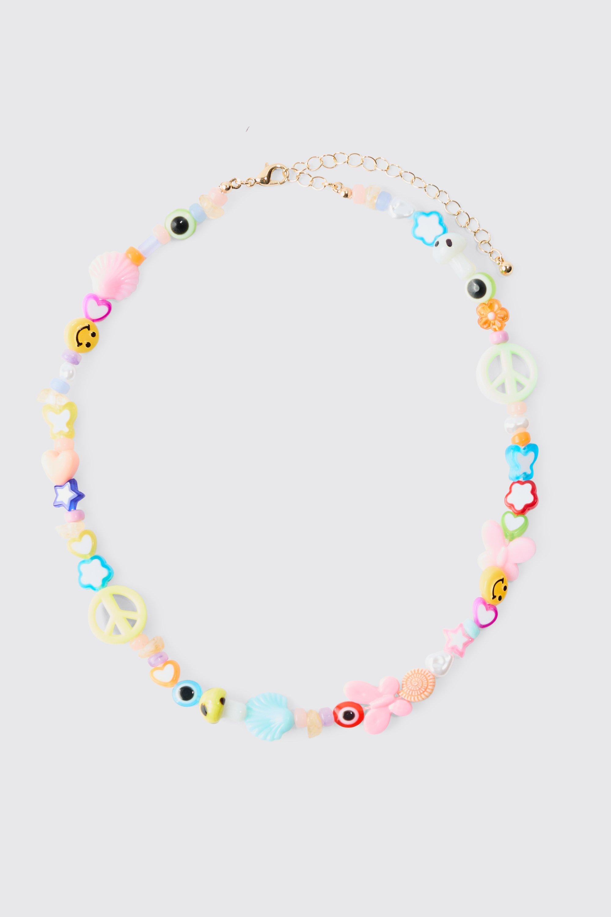 Image of Collana di perle colorate, Multi