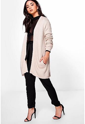 Phoebe Mid Length Open Front Cardigan