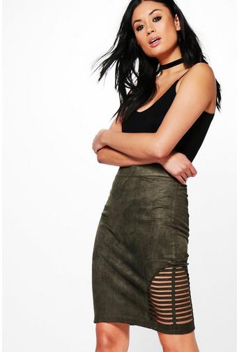 Hannah Lace Up Skirt