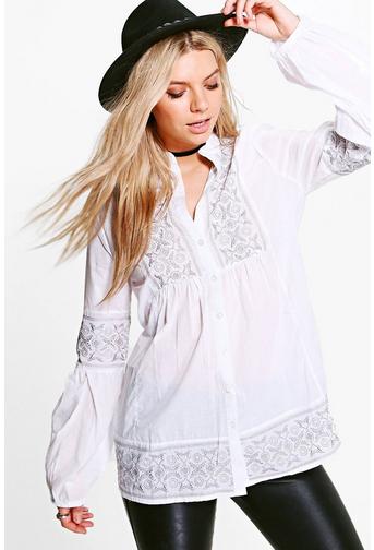 Emma Embroidered Blouse