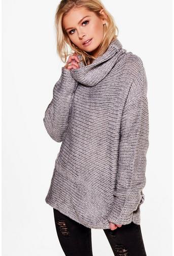 Amina Cowl Neck Jumper