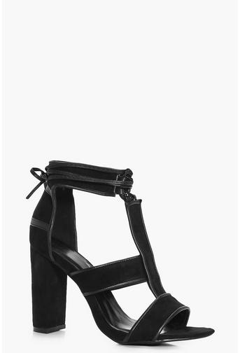 Bella T Bar Block Heels