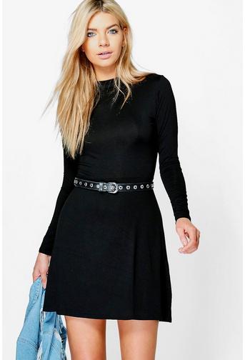 Penny Turtleneck Skater Dress