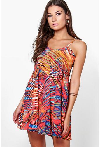 Julia Strappy Swing Dress
