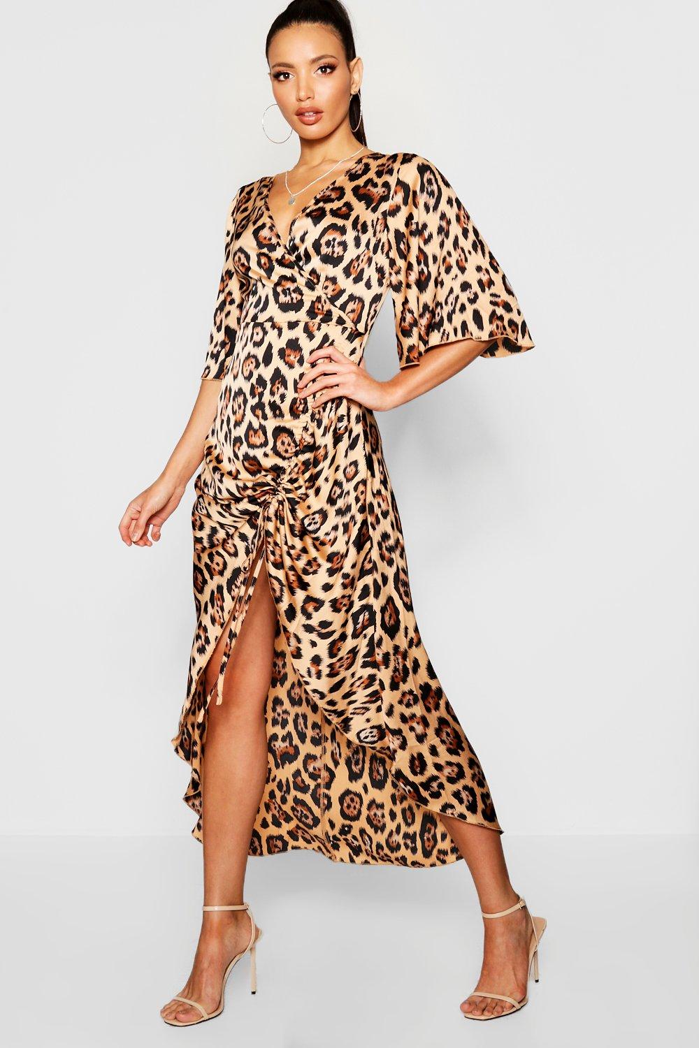 Леопардовое платье лав Репаблик