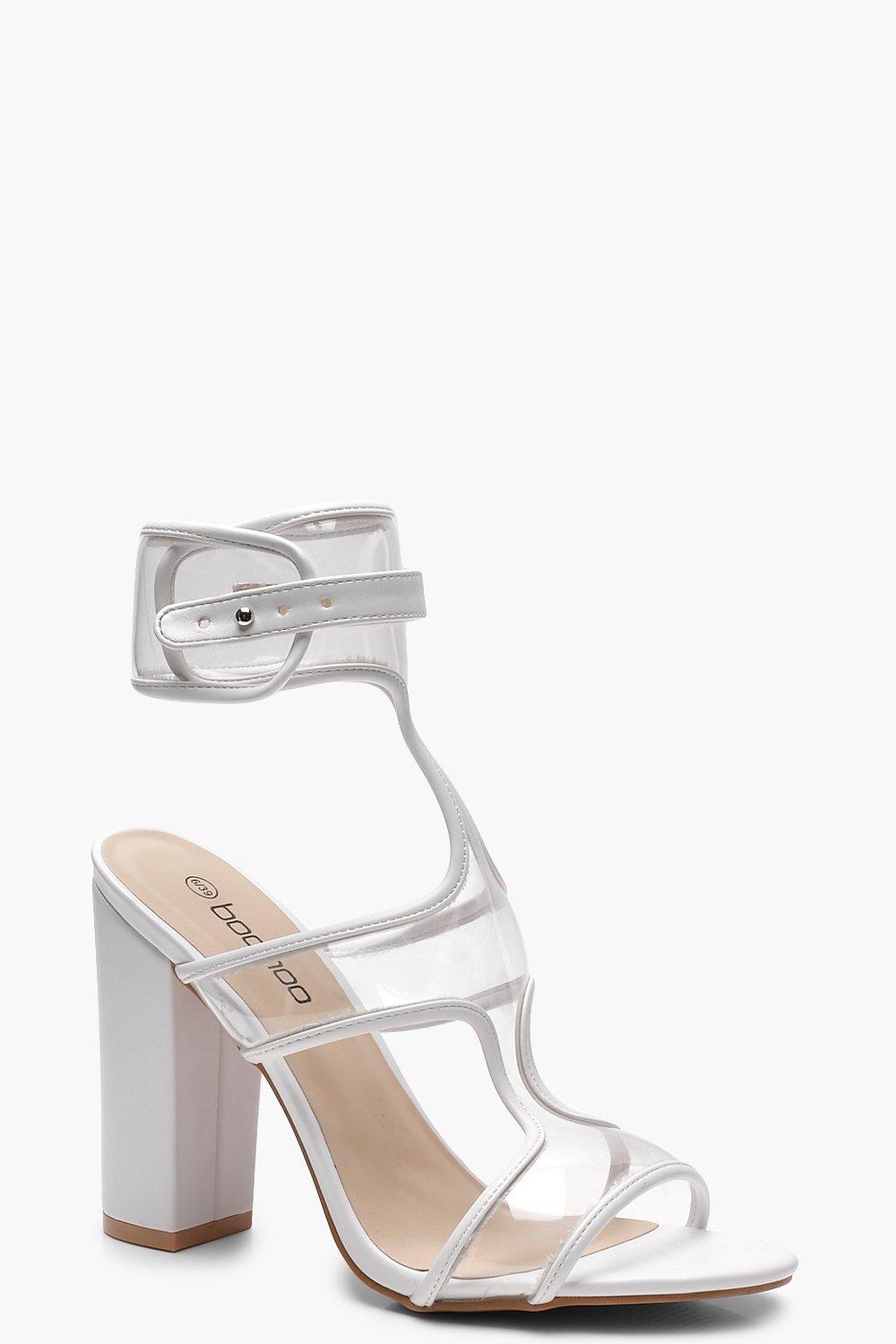 Фото #1: Clear Strap Sandals