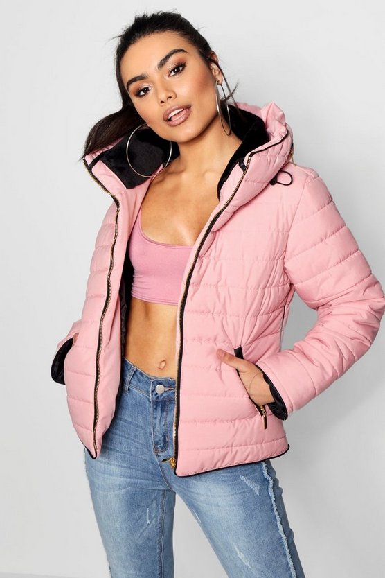 Quilted Jacket | Boohoo