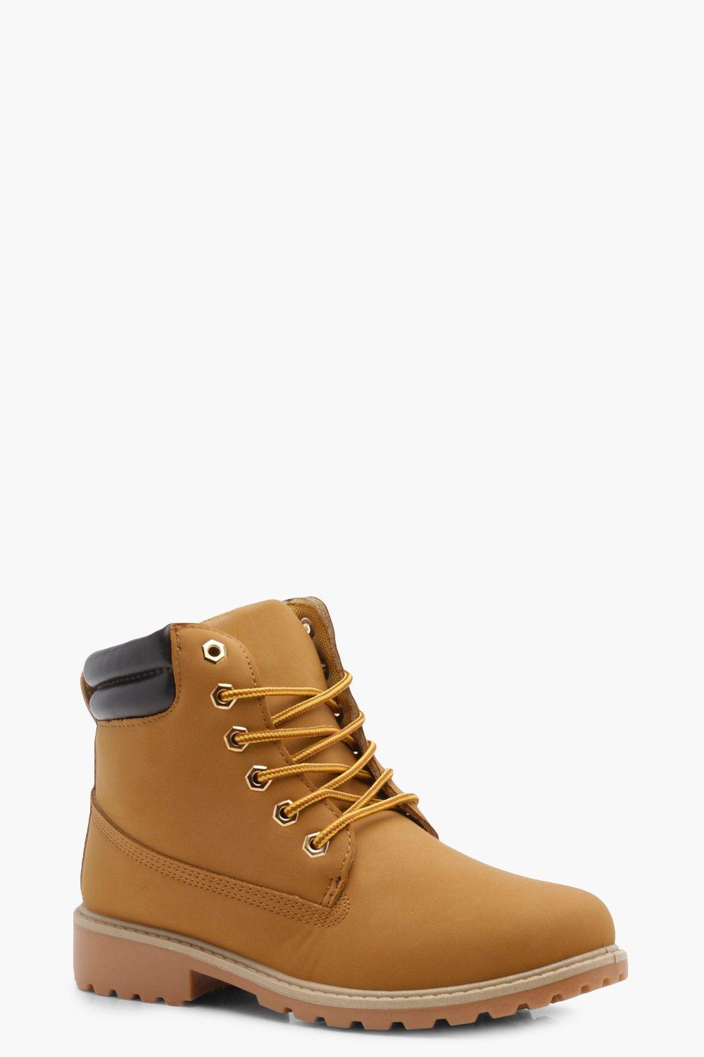 boohoo hiker boots