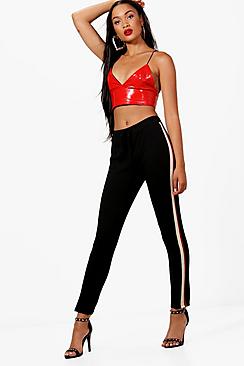 Mimi Tie Waist Sports Trim Legging