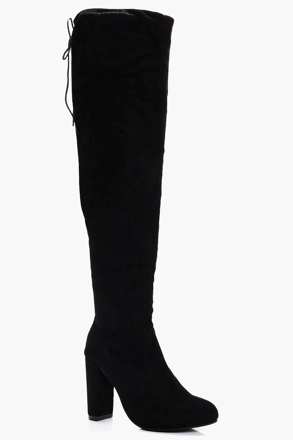 boohoo black high heels