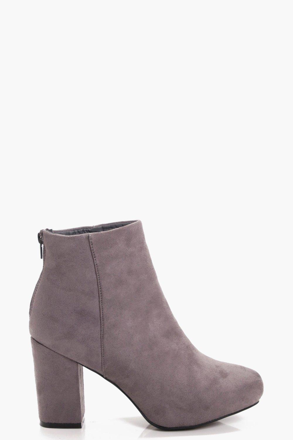 booties mid heel
