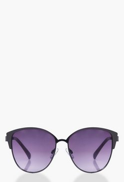 Hannah Matte Frame Cat Eye Sunglasses