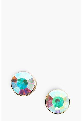 Laura Holographic Stone Earrings