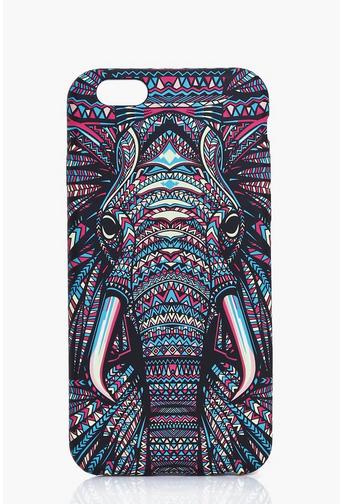 Elephant Aztec Print iPhone Case