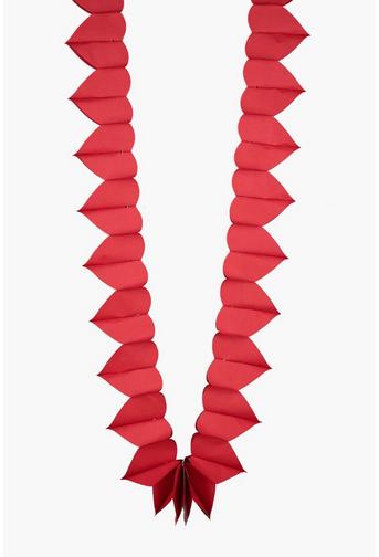 4m Paper Love Heart Garland