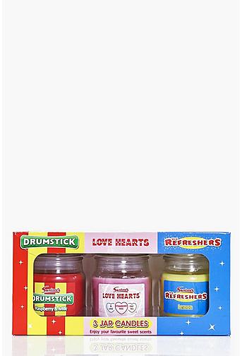 Swizzles Pack of 3 Candles Gift Set