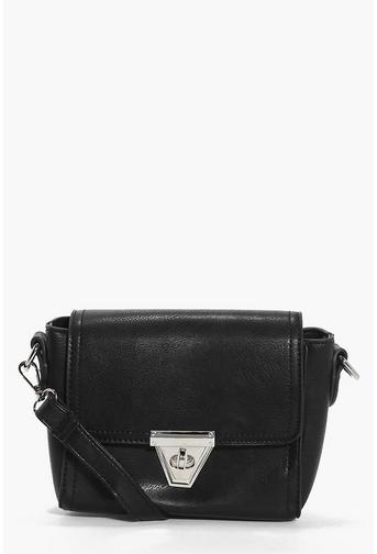 Millie Mini Lock Front Cross Body Bag